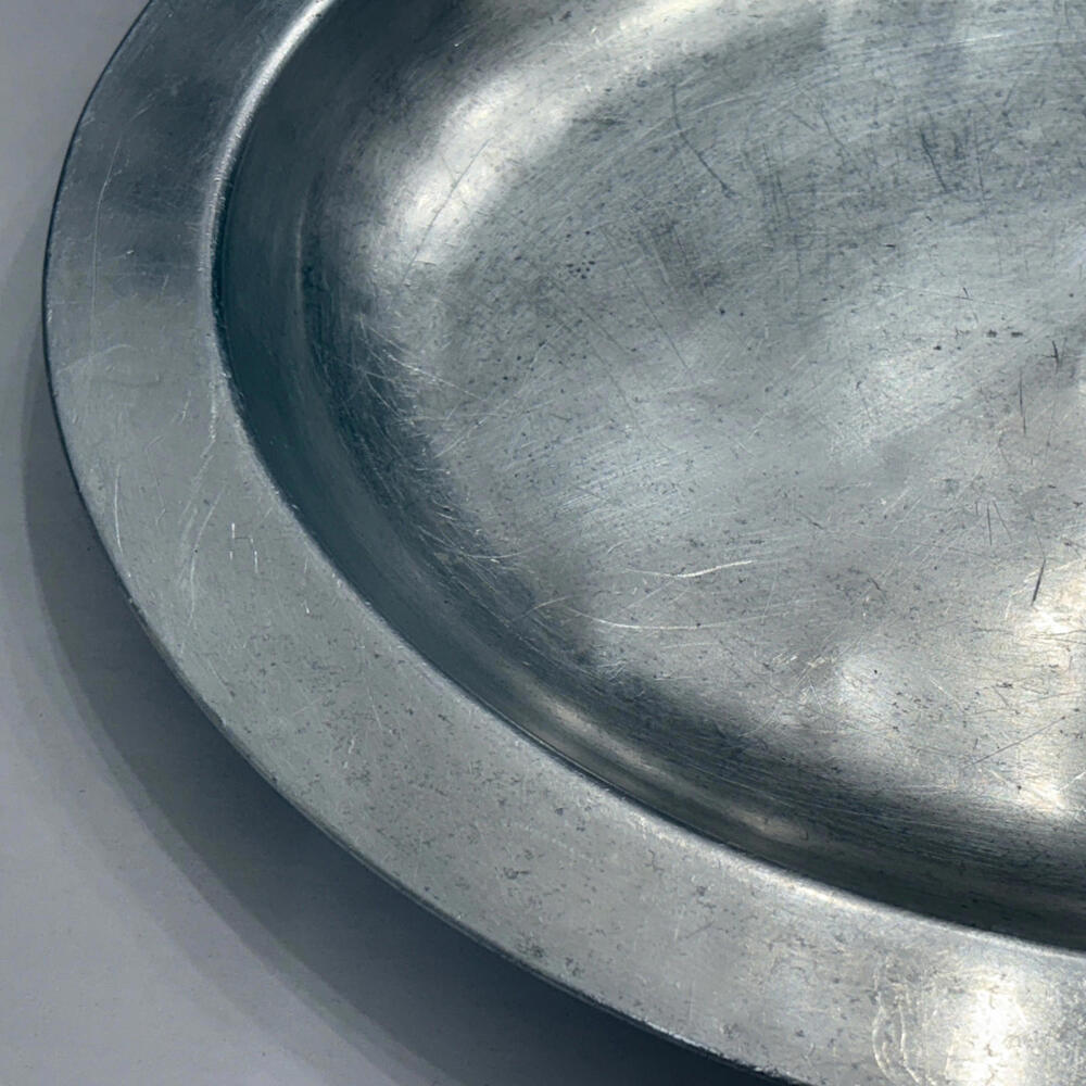 Vintage U.S.N. Aluminum Serving Platter, Enlisted Serving Platter WWII US Navy​ - Picture 8 of 10